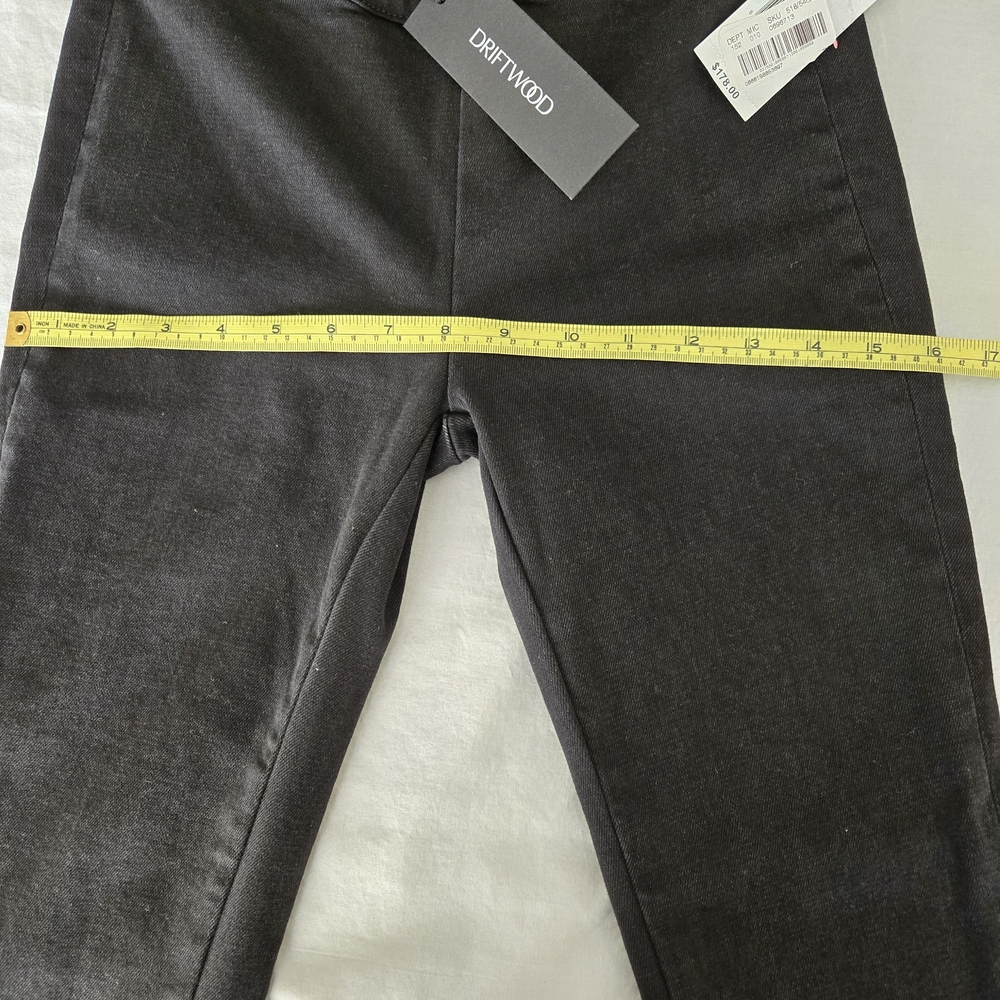 DRIFTWOOD Black Jeans With Floral Embroidery - Picture 9 of 13